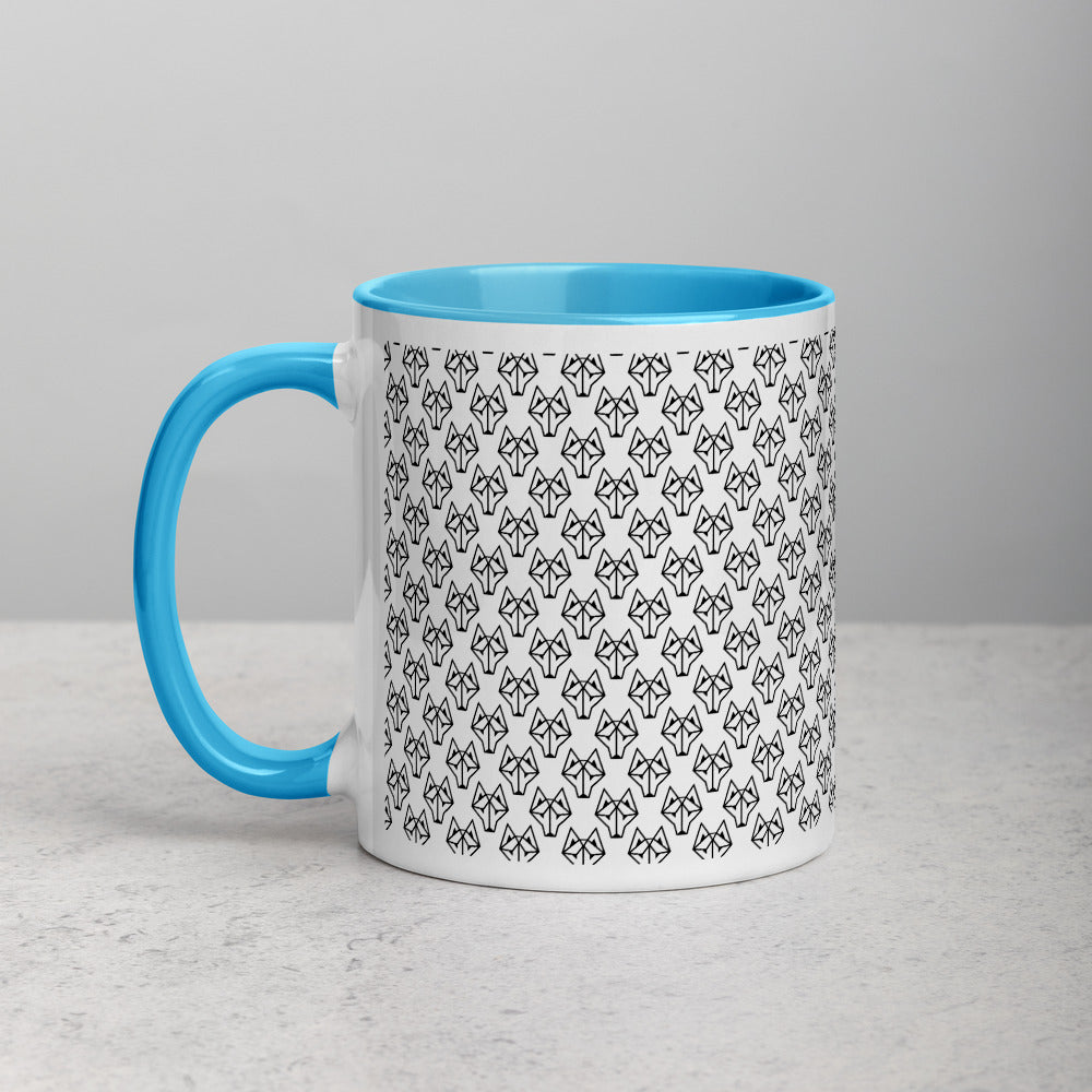 Alpha Logo Mug with Color Inside