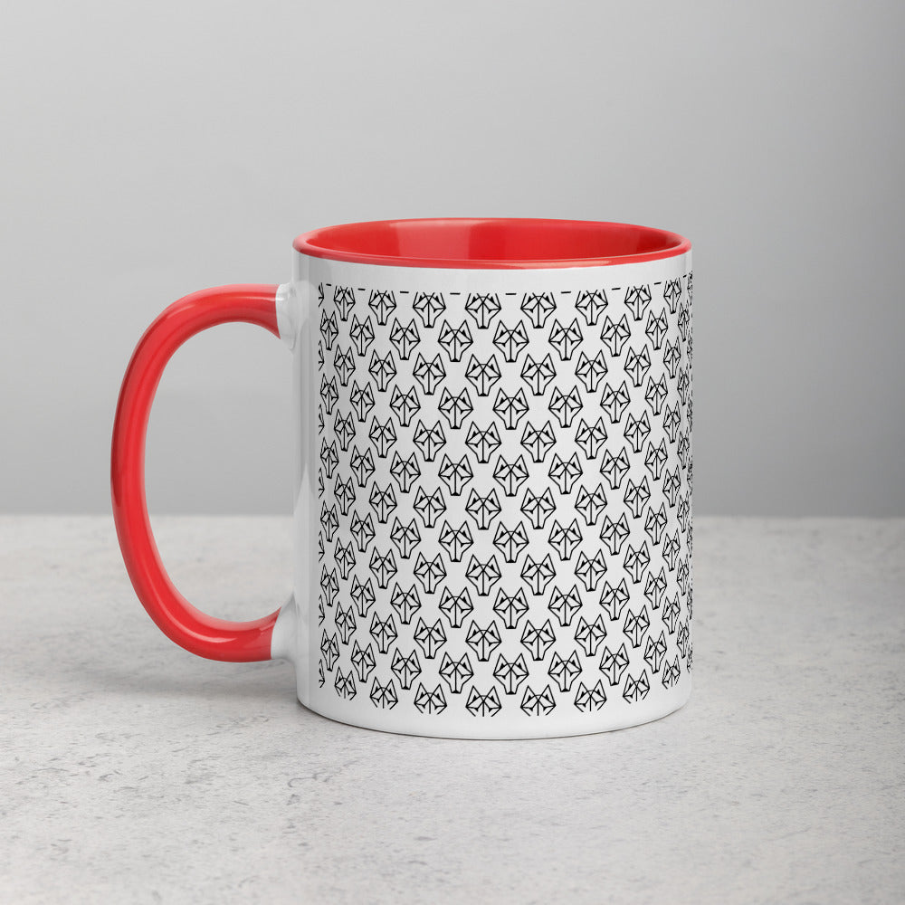 Alpha Logo Mug with Color Inside