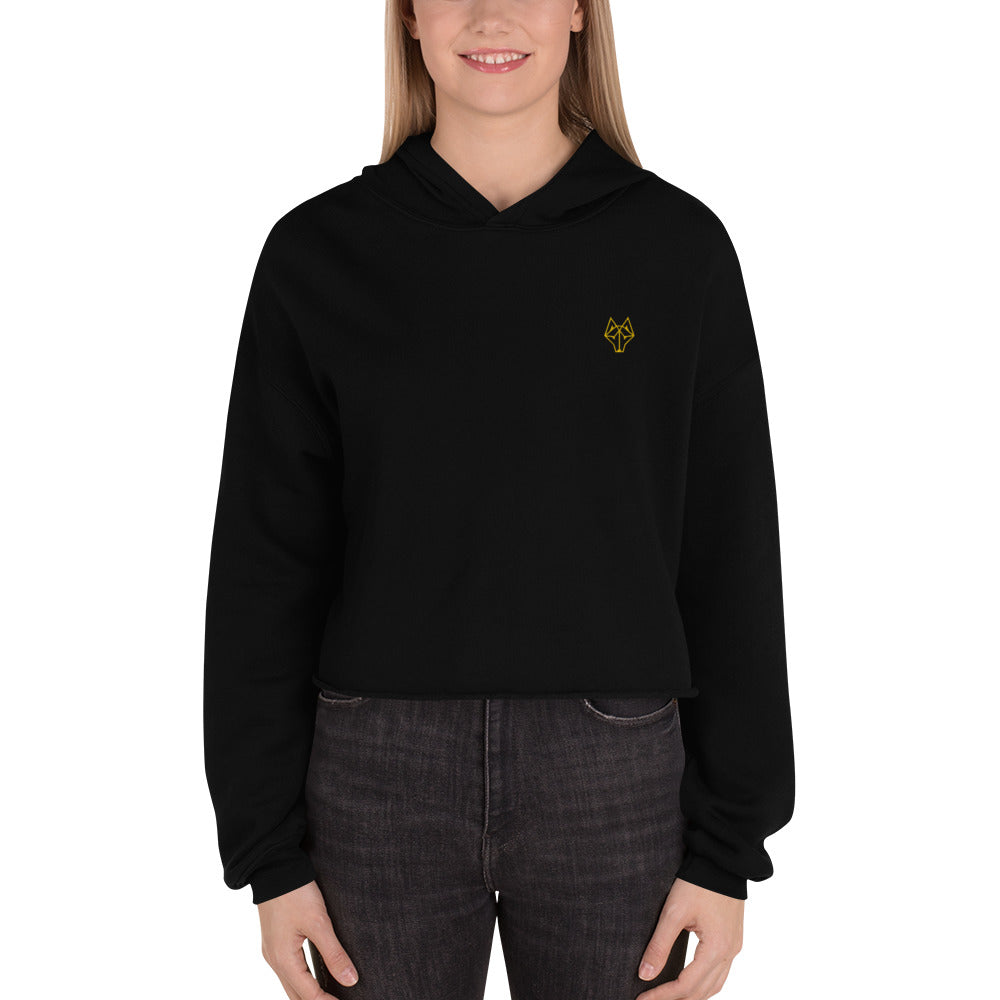 Alpha Minimalist Crop Hoodie