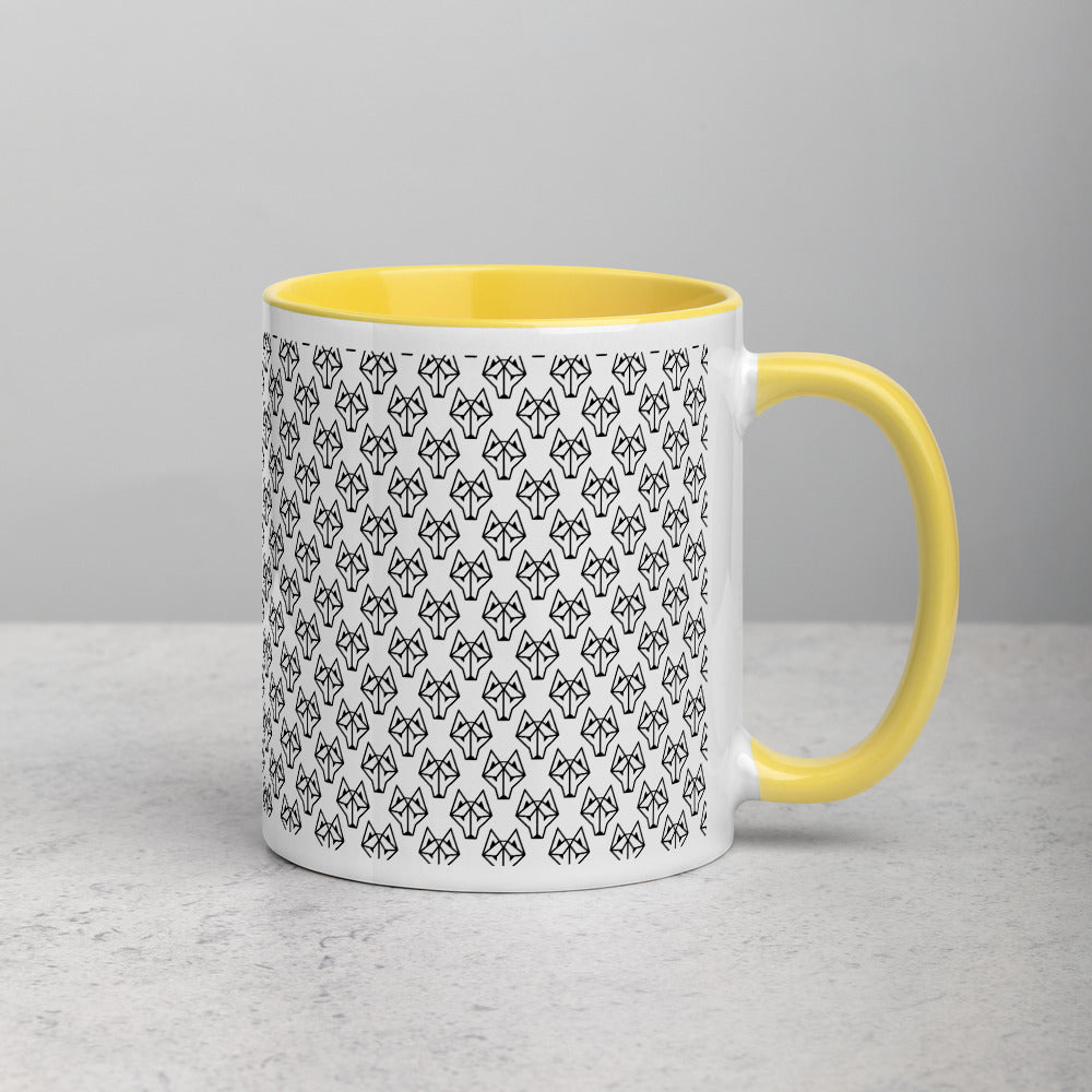 Alpha Logo Mug with Color Inside