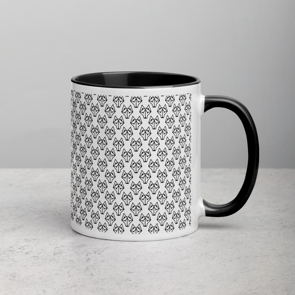 Alpha Logo Mug with Color Inside