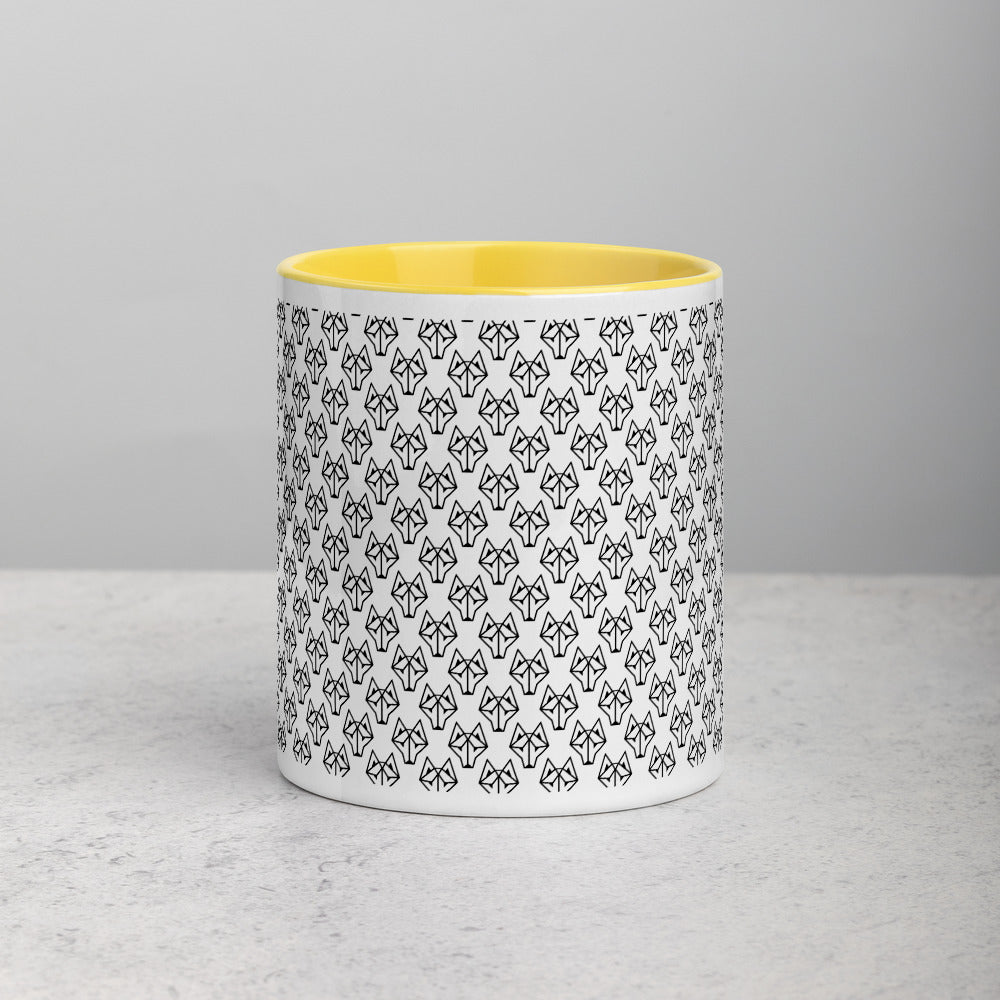 Alpha Logo Mug with Color Inside