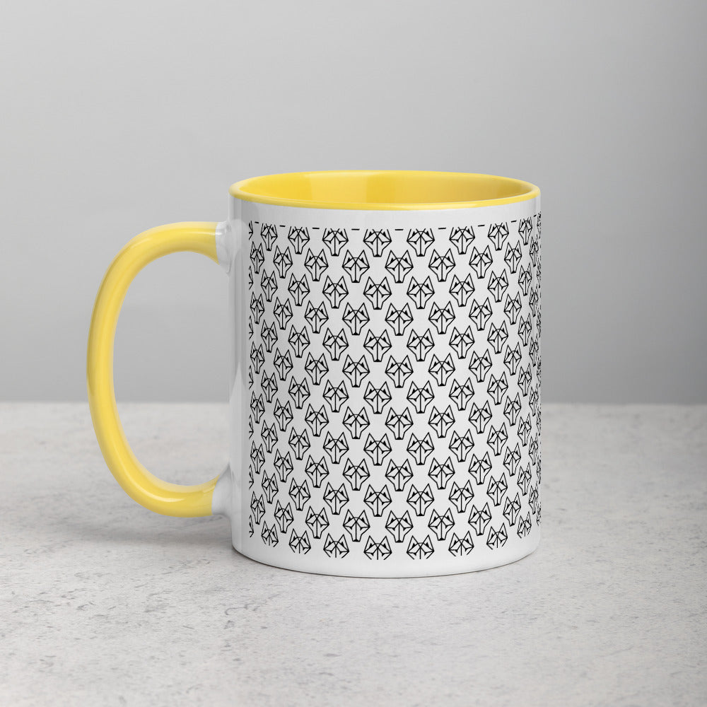 Alpha Logo Mug with Color Inside