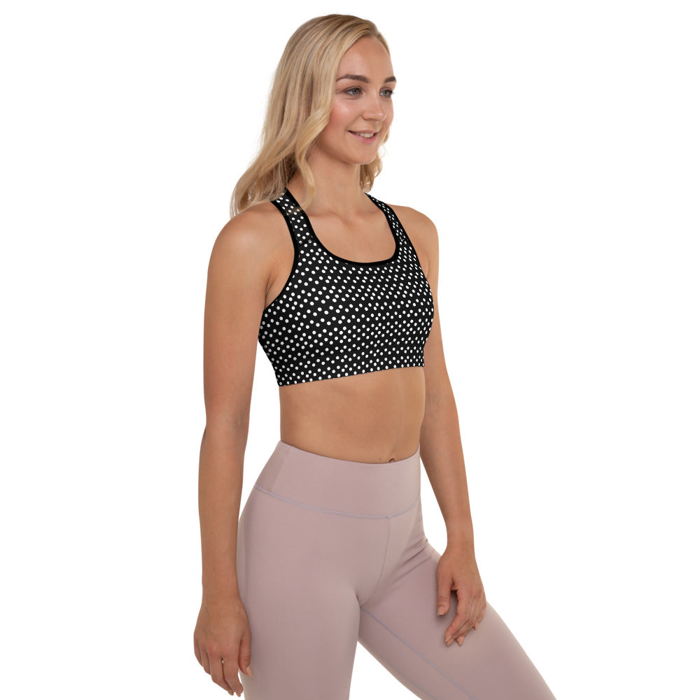 Alpha Spotted II Padded Sports Bra