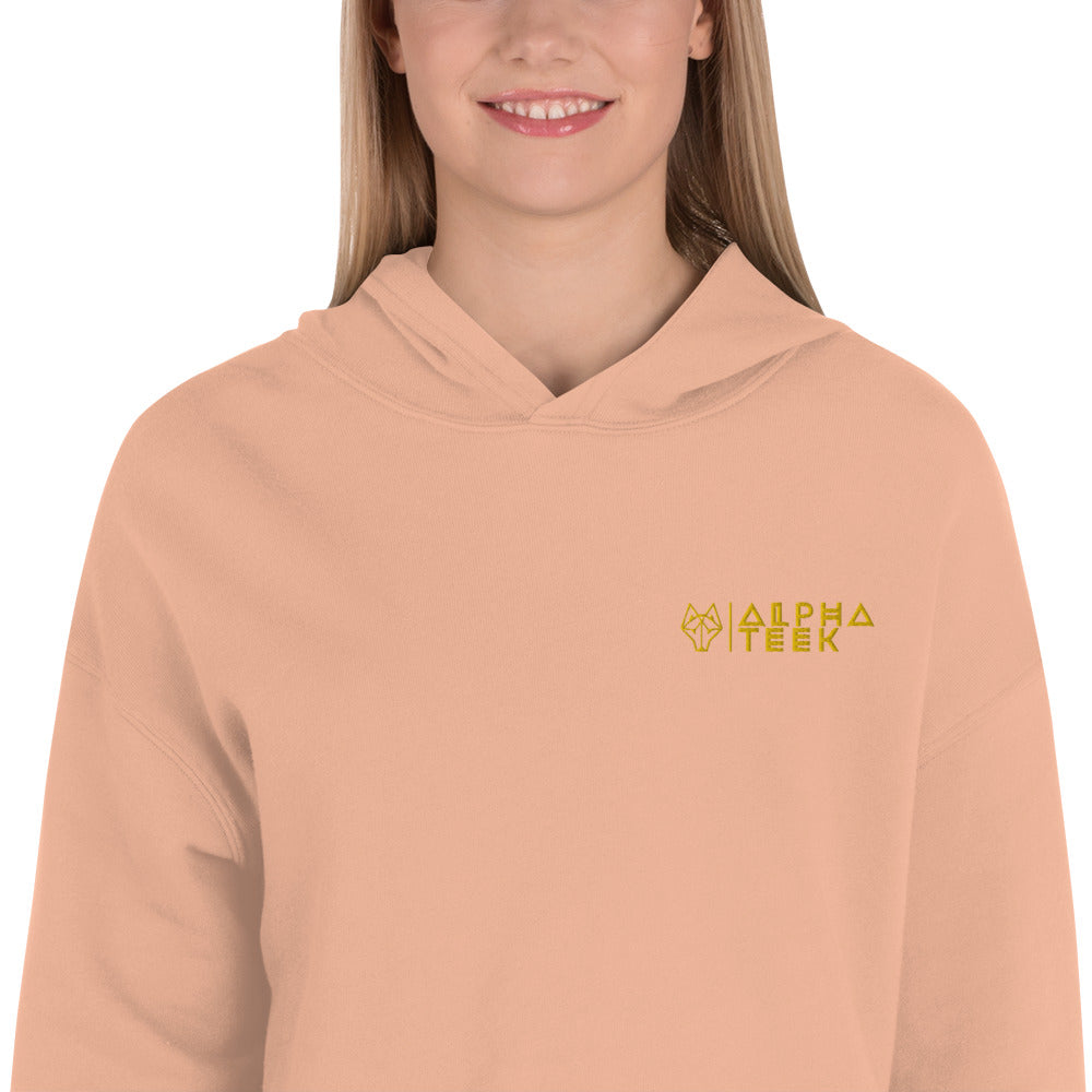 Alpha Minimalist Crop Hoodie II