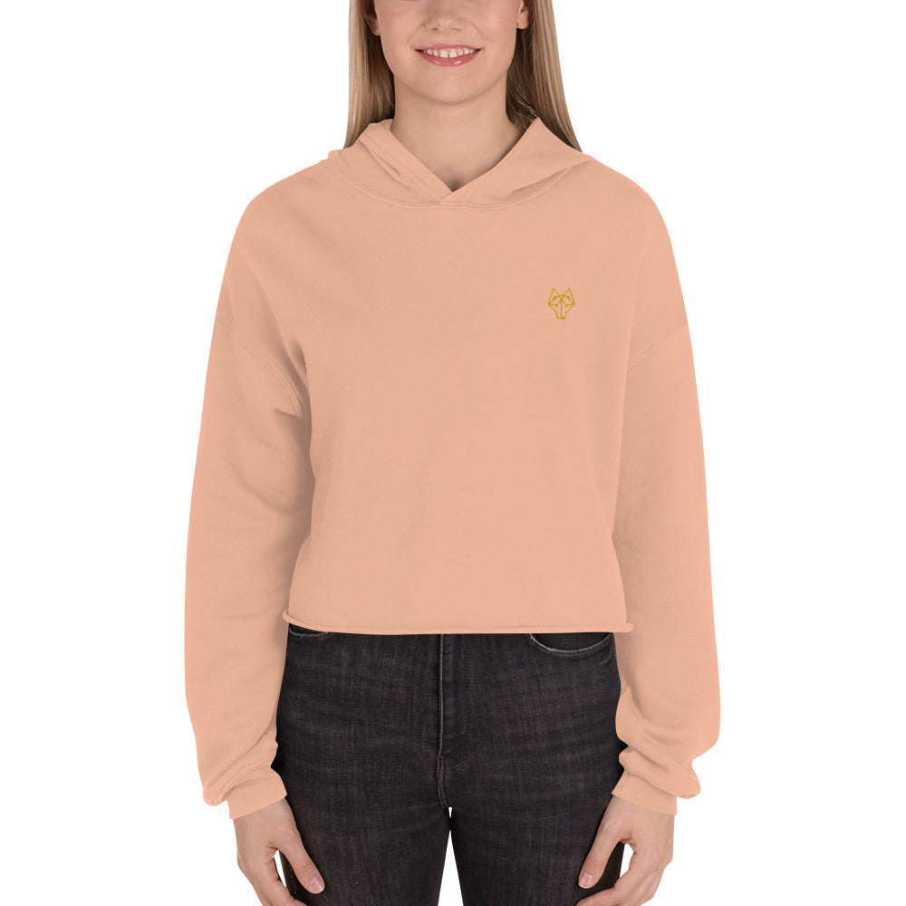 Alpha Minimalist Crop Hoodie