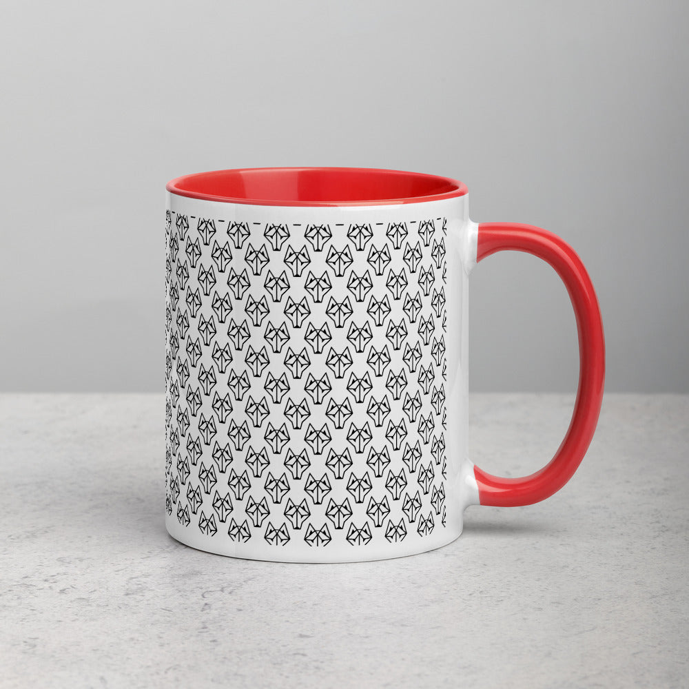 Alpha Logo Mug with Color Inside