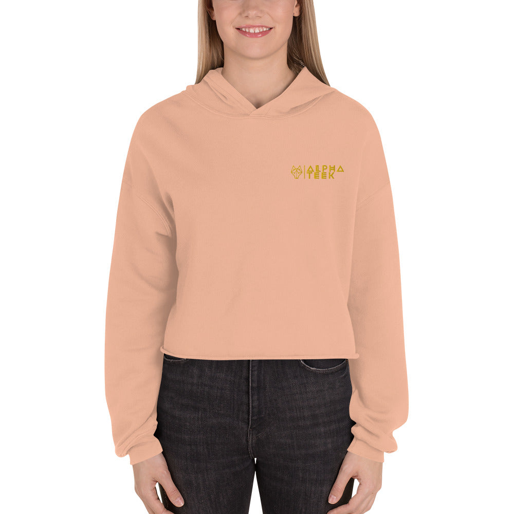 Alpha Minimalist Crop Hoodie II