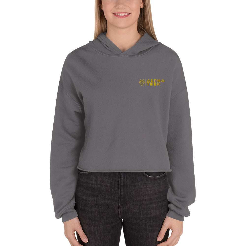 Alpha Minimalist Crop Hoodie II