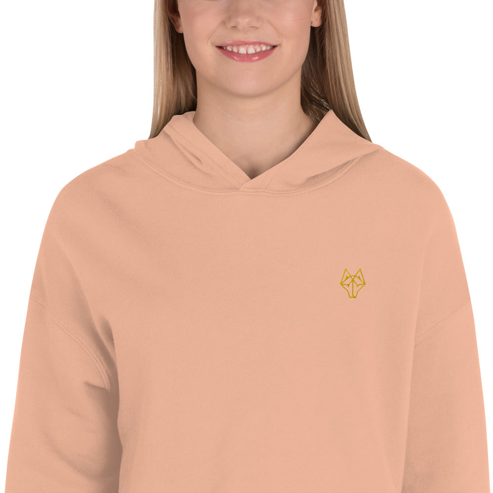 Alpha Minimalist Crop Hoodie
