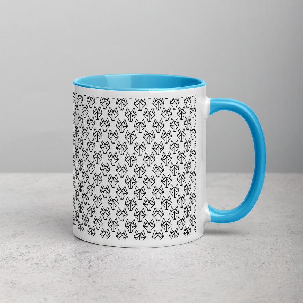 Alpha Logo Mug with Color Inside