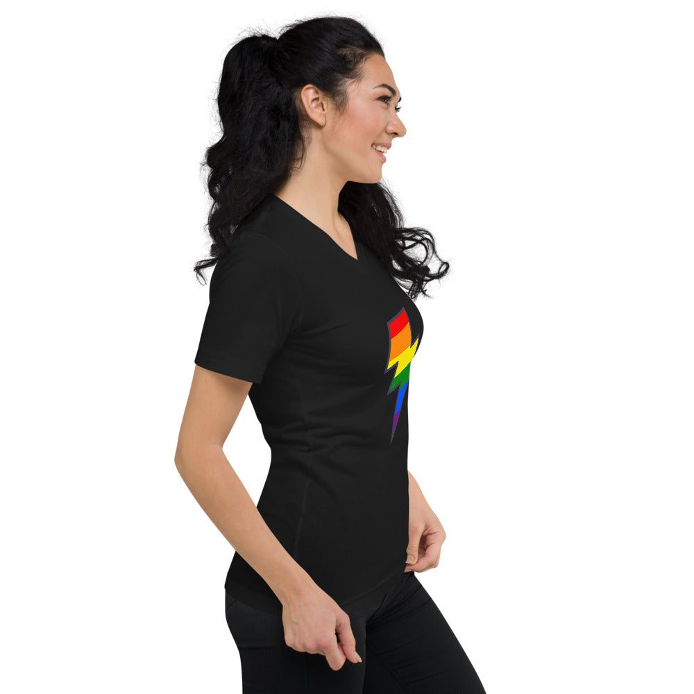 Alpha Pride V-Neck Top