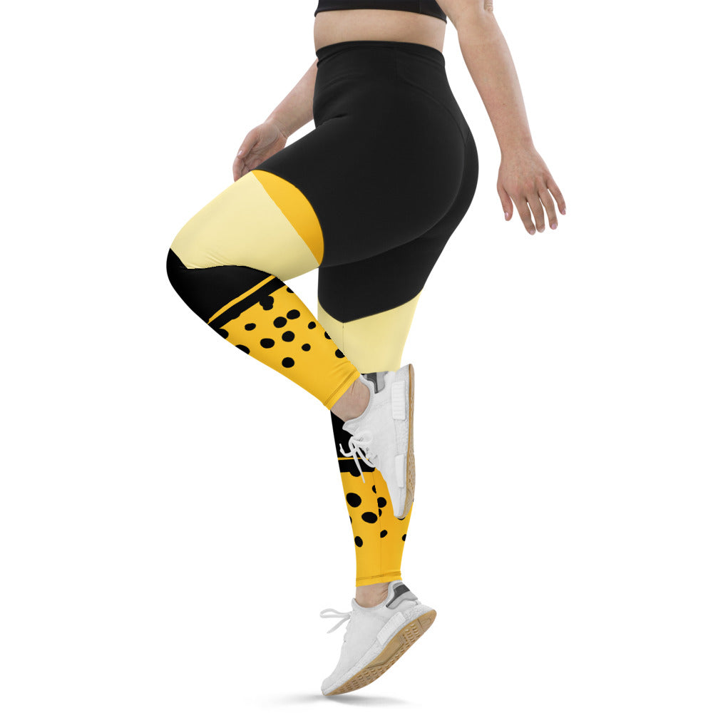 Alpha Abstract Sports Leggings II