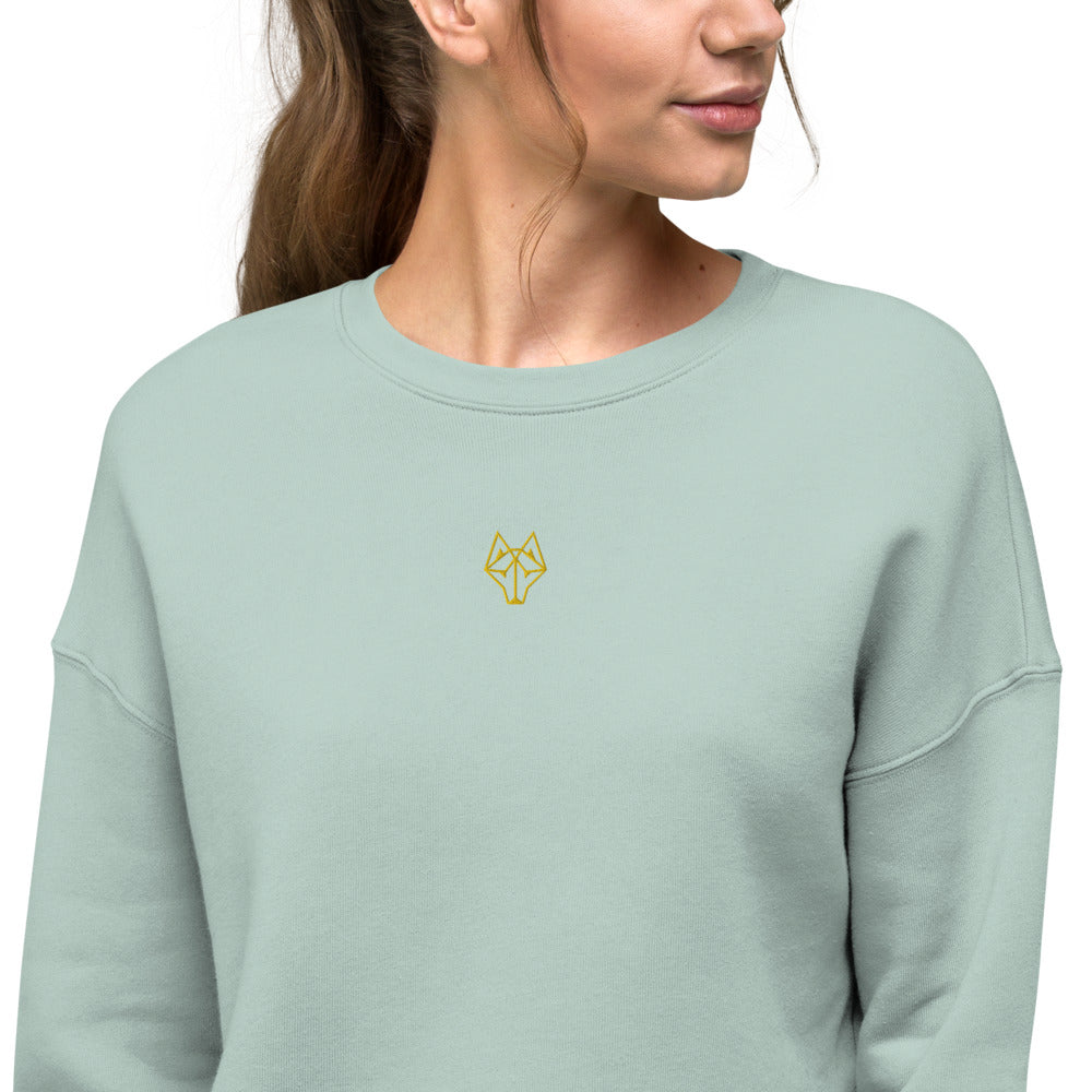 Alpha Minimalist Crop Sweatshirt