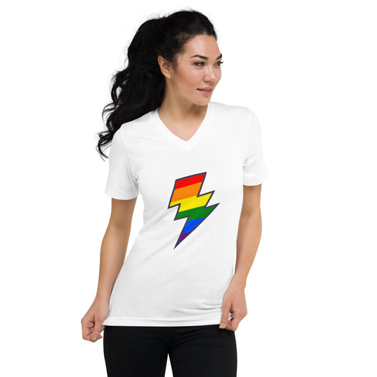 Alpha Pride V-Neck Top