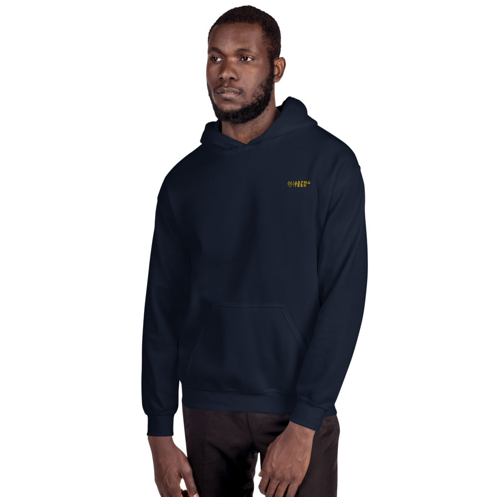 Alpha Minimalist Hooded Sweatshirt for Men