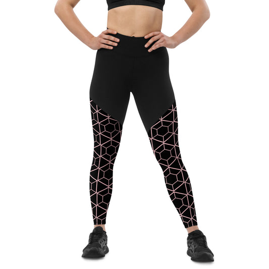 Alpha Geometric Sports Leggings II