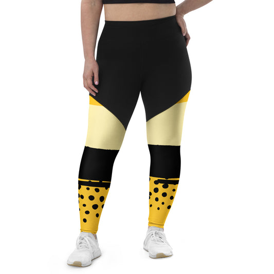 Alpha Abstract Sports Leggings II