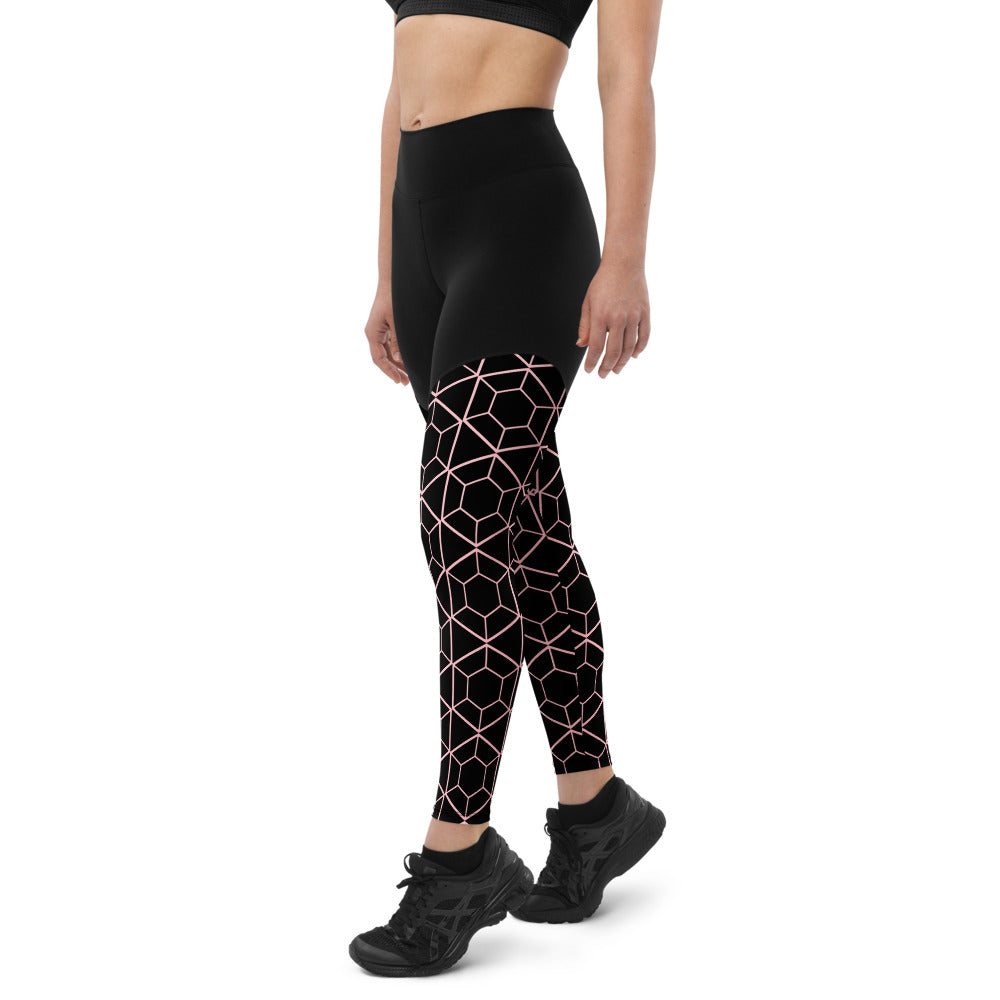 Alpha Geometric Sports Leggings II